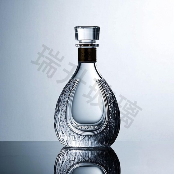 晶白酒瓶-007