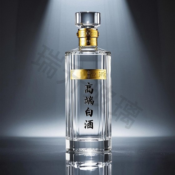 晶白酒瓶-005