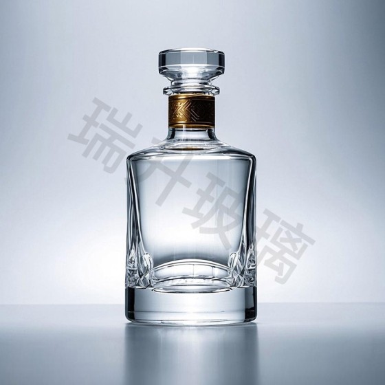 晶白酒瓶-008